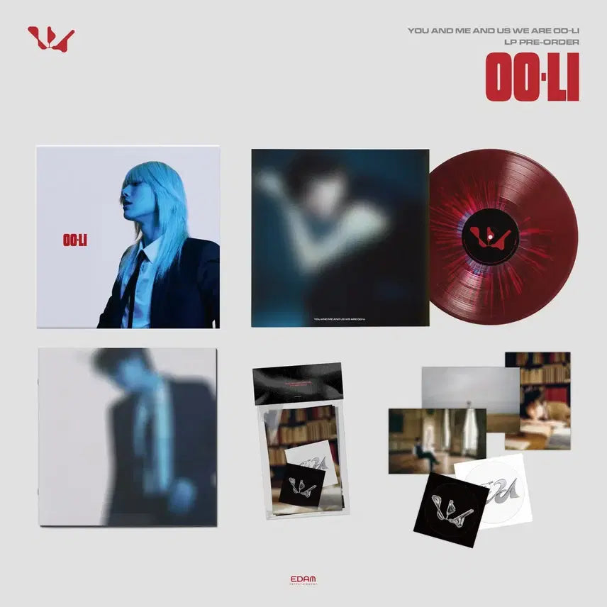 [SOLD OUT] 택포 10.5) 우즈 OO-LI 5집 미니 앨범 LP 레드 판매합니다