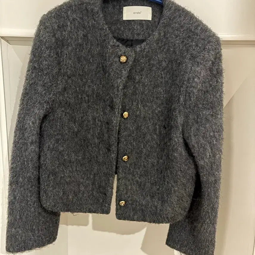 [BUNJANG] Charcoal Wool Jacket / 차콜 울 자켓