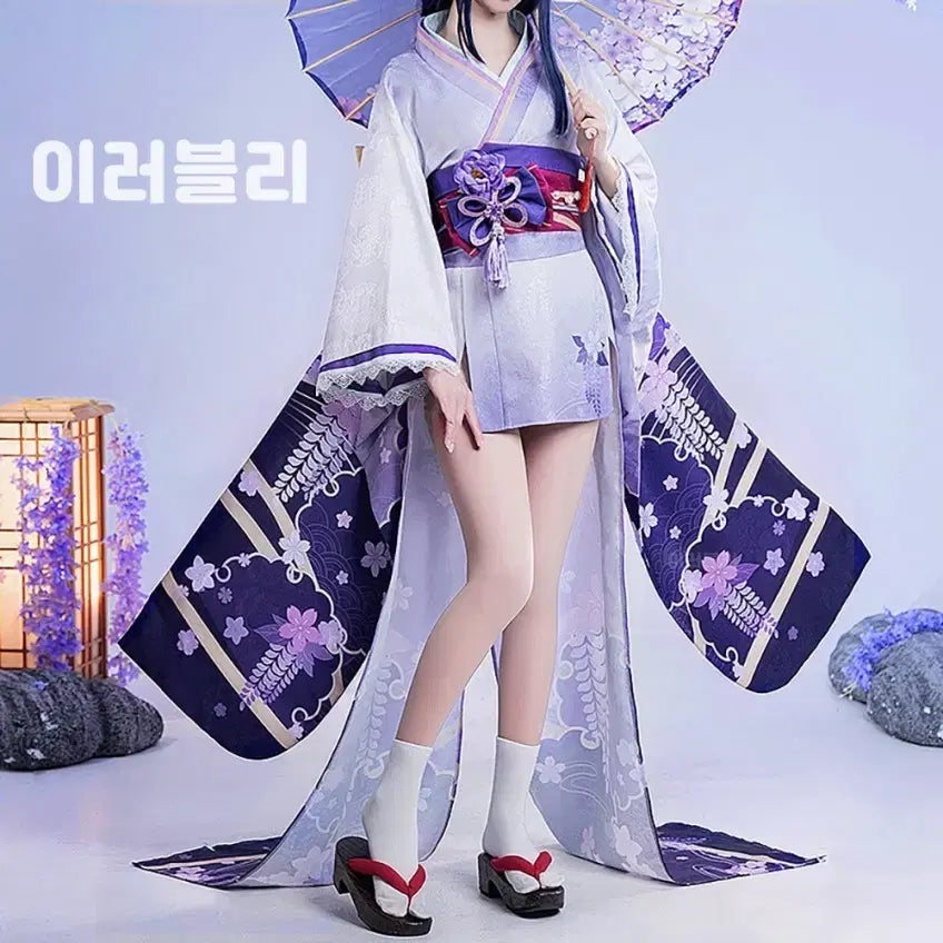 [SOLD OUT] 원신 라이덴 마코토 야옹샵 코스프레 풀셋