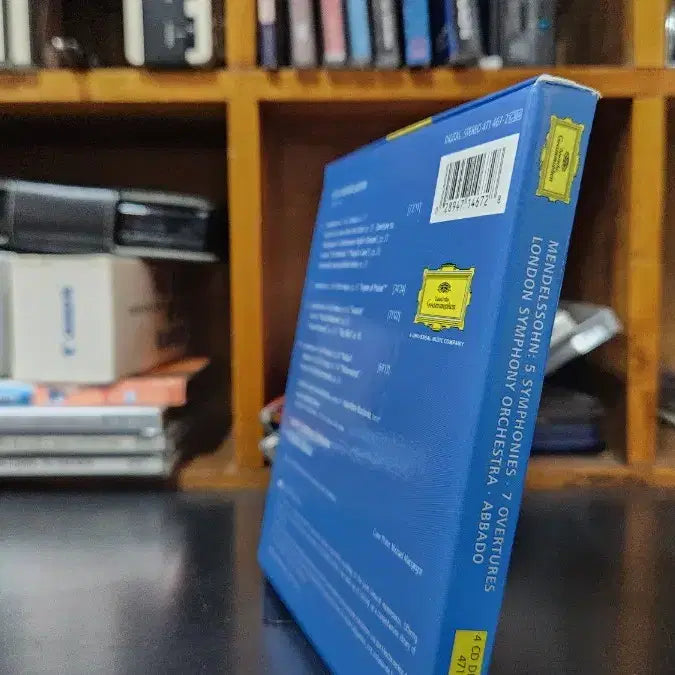 [BUNJANG] 멘델스존 교향곡 전집 (4CD) 아바도 지휘 / 멘델스존 교향곡 전집 (4CD) 아바도 지휘