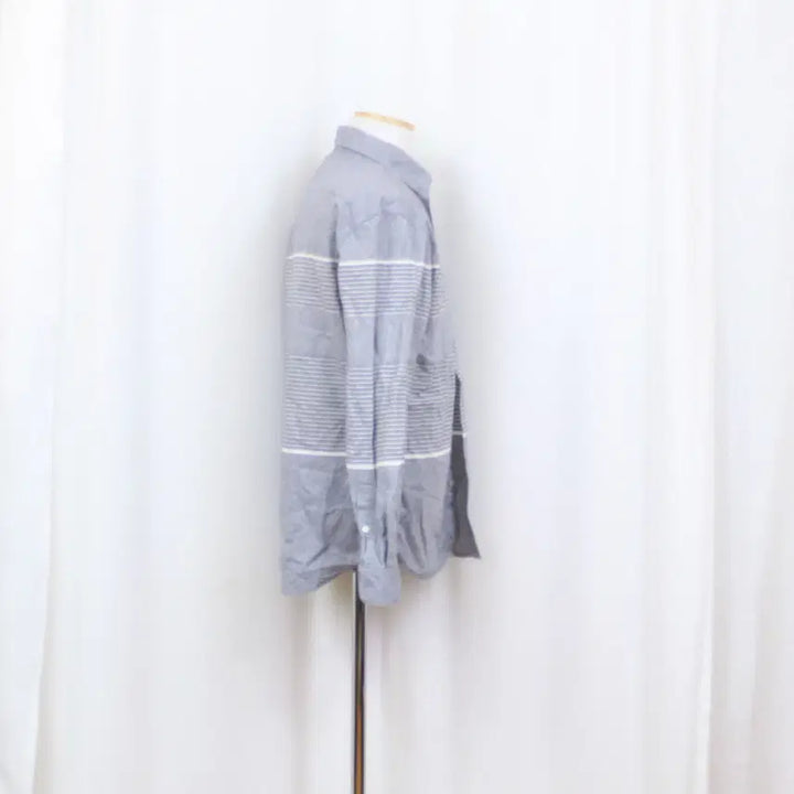 [SOLD OUT] [정품] 헤지스 ) 남성 클래식 스트라이프 코튼 셔츠 (105) 상상샵