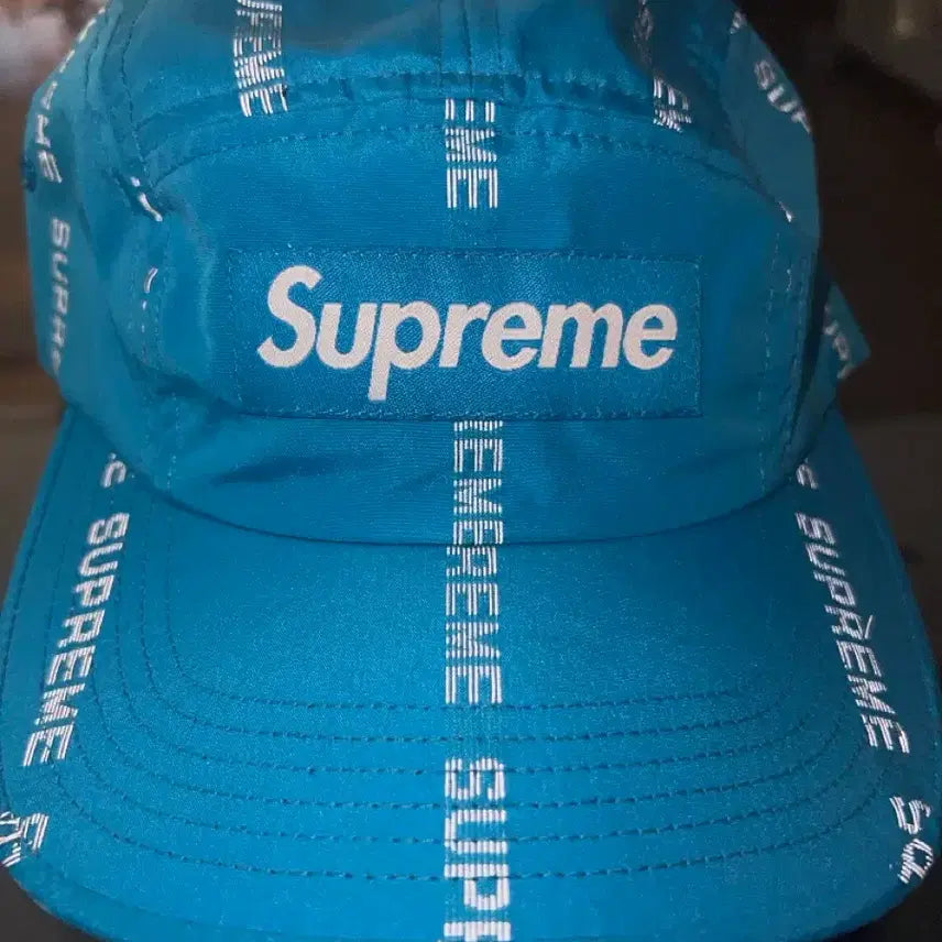[BUNJANG] 슈프림 볼캡 Supreme Reflective Text Camp Cap / 슈프림 볼캡 Supreme Reflective Text Camp Cap