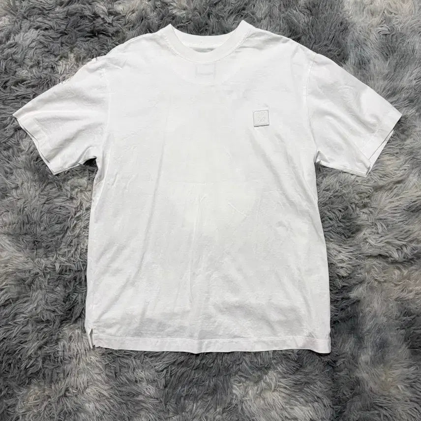 [BUNJANG] 우영미 깃털 백로고 반팔티 / 우영미 깃털 백로고 반팔티 {size 38 M}