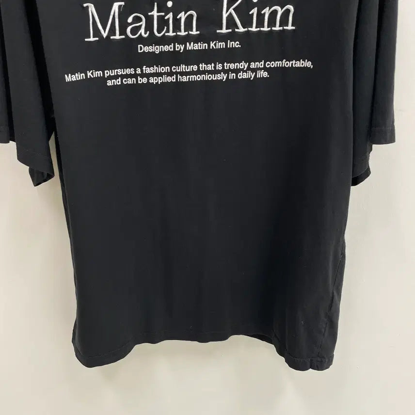 [SOLD OUT] 마땡킴 공용F 로고 블랙 반팔 티셔츠
