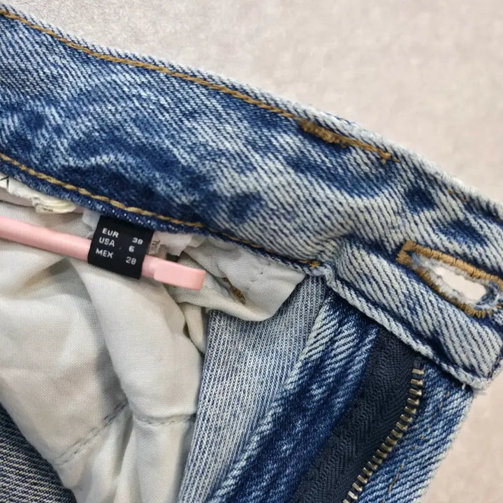 [SOLD OUT] 마시모두띠 연청 와이드 데님 팬츠 Massimo Dutti