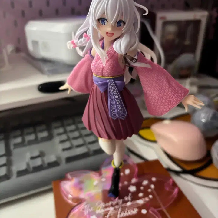 [BUNJANG] Atelier Witch Elaina Sakura Kimono Figure / 마녀의 여행 일레이나 사쿠라 기모노 피규어