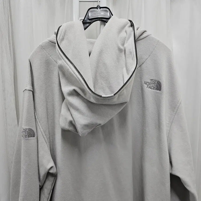 [SOLD OUT] 노스페이스 하프집업 후드티 회색