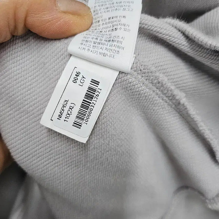 [SOLD OUT] 노스페이스 하프집업 후드티 회색