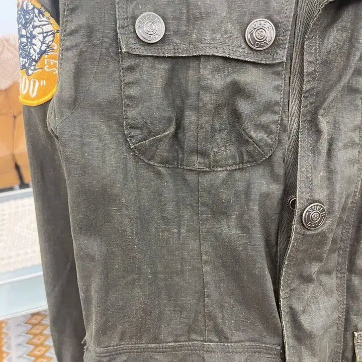 [SOLD OUT] 슈퍼드라이빈티지 밀리터리 리미티드 바버 워크 자켓 95 C11052