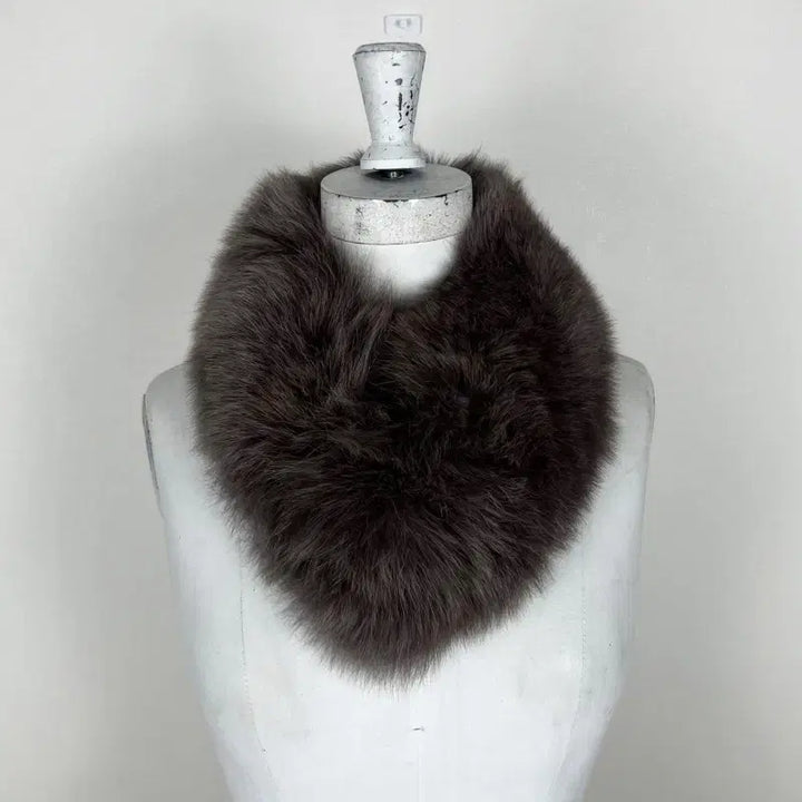 [BUNJANG] RaDen Fox Fur Magnetic Scarf Muffler / 상태굿 폭스 퍼 자석 목도리 머플러 여성 겨울/라덴