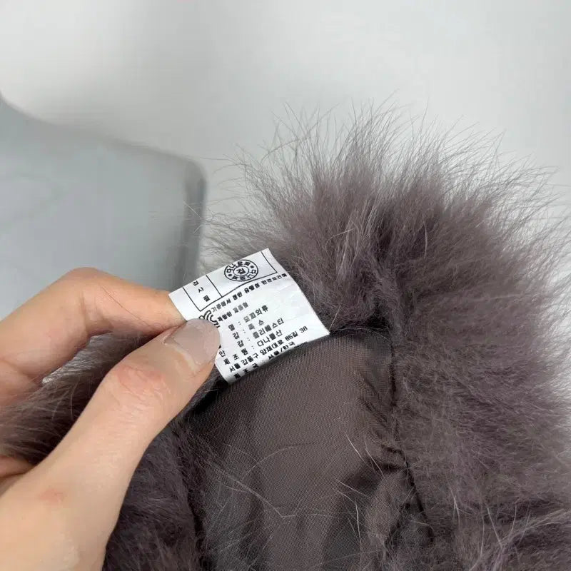 [BUNJANG] RaDen Fox Fur Magnetic Scarf Muffler / 상태굿 폭스 퍼 자석 목도리 머플러 여성 겨울/라덴