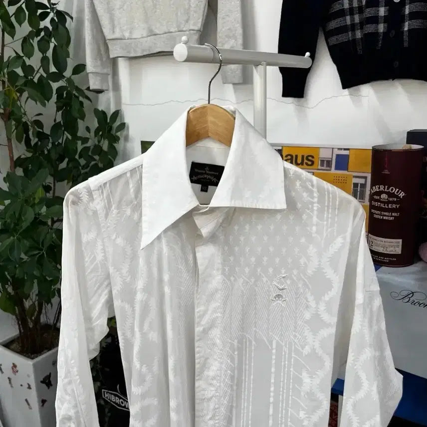 [BUNJANG] Vivienne Westwood Draping Shirt / 비비안웨스트우드 드레이핑 셔츠