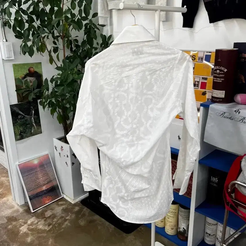 [BUNJANG] Vivienne Westwood Draping Shirt / 비비안웨스트우드 드레이핑 셔츠