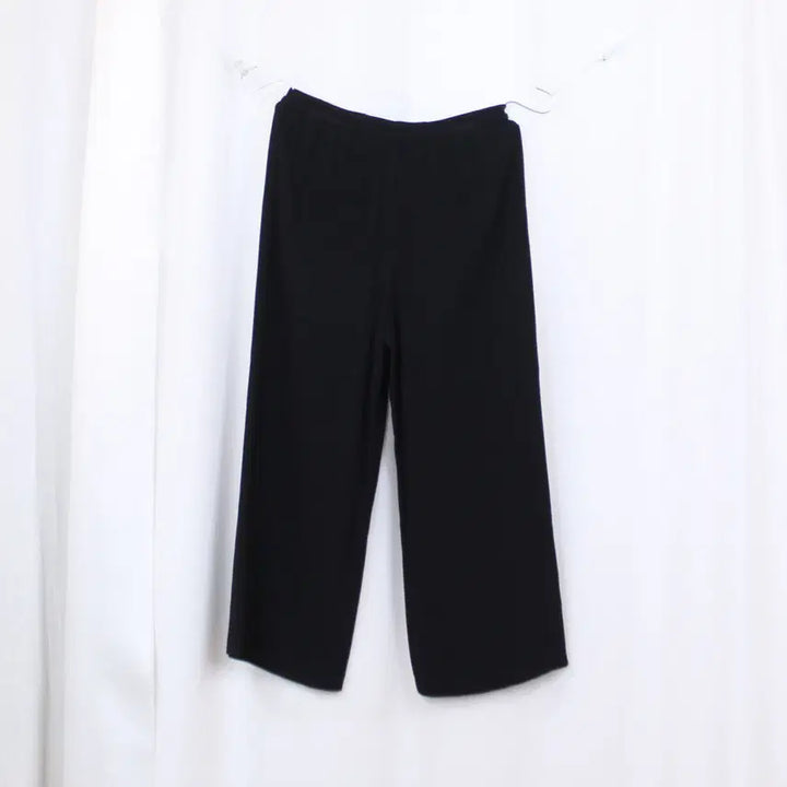 [BUNJANG] Benetton Wide Fit Side Banding Functional Slacks (Size 42) / [정품] 베네통 여성 와이드핏 사이드 밴딩 기능성 슬랙스 (42) 상상샵