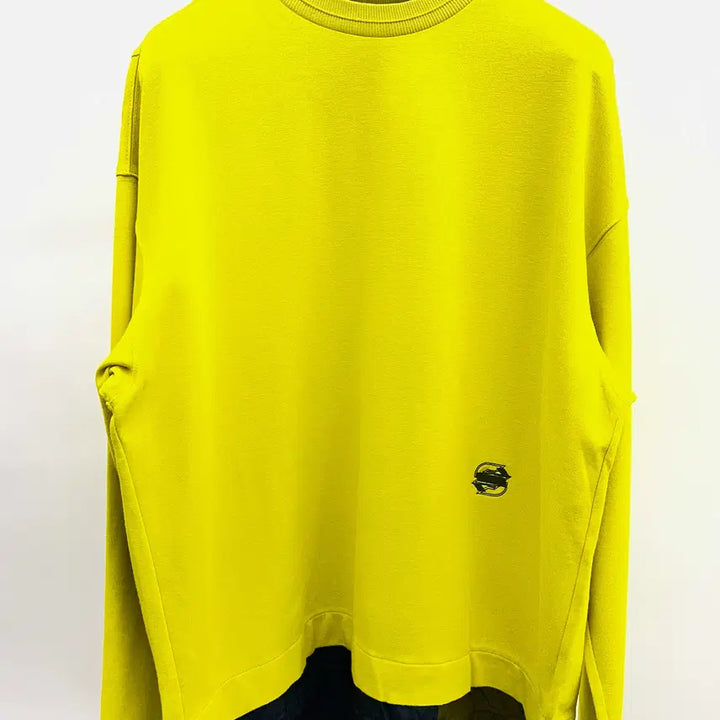 [BUNJANG] System Homme Woven Mix Long Sleeve T-Shirt / 시스템옴므 우븐믹스 긴팔 쭉티셔츠