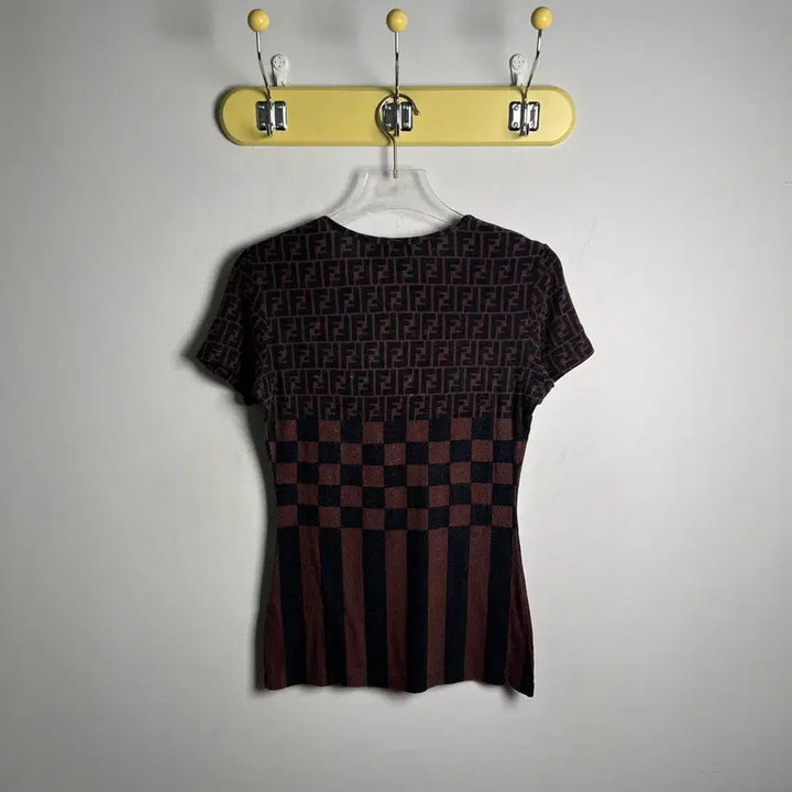 [BUNJANG] Fendi FF Monogram Short Sleeve T-shirt / 90&