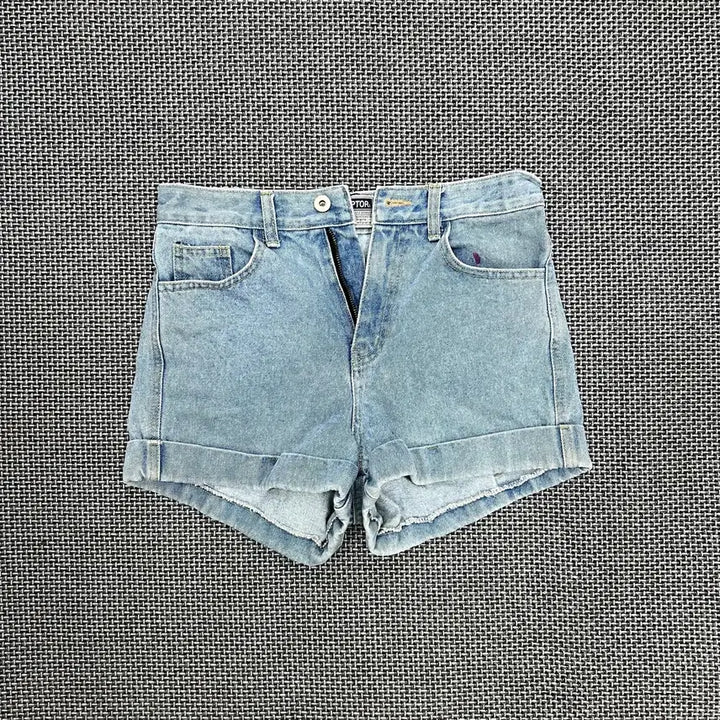 [BUNJANG] Sculptor Camp Crew Denim Shorts / 스컬프터 캠프크루 데님 숏팬츠