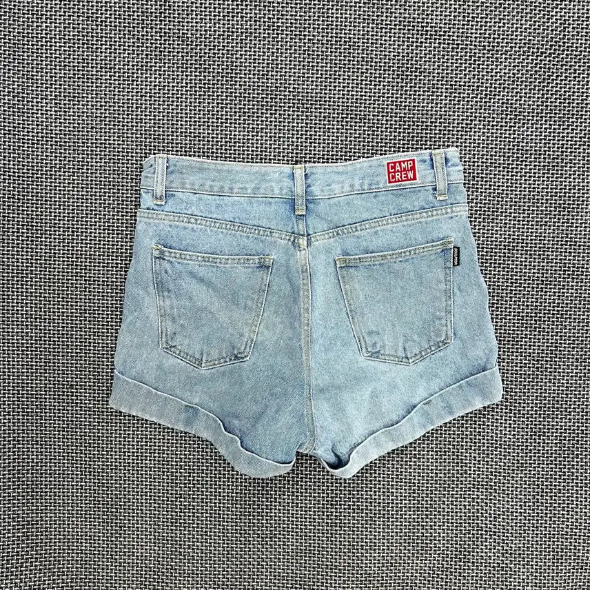 [BUNJANG] Sculptor Camp Crew Denim Shorts / 스컬프터 캠프크루 데님 숏팬츠