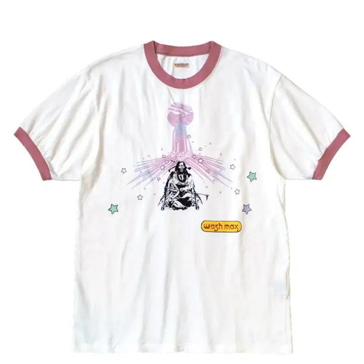 [BUNJANG] Kapital 20 Tenjiku Ringer T-Shirt Runded Max Chief / 미개봉 새상품 [S] 캐피탈 20 텐지쿠 링거 티셔츠 런디드 맥스 치프