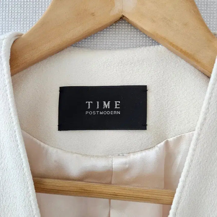 [BUNJANG] TIME Cream Long Vest (F) / 한섬 TIME 타임 크림 롱 조끼 (F)