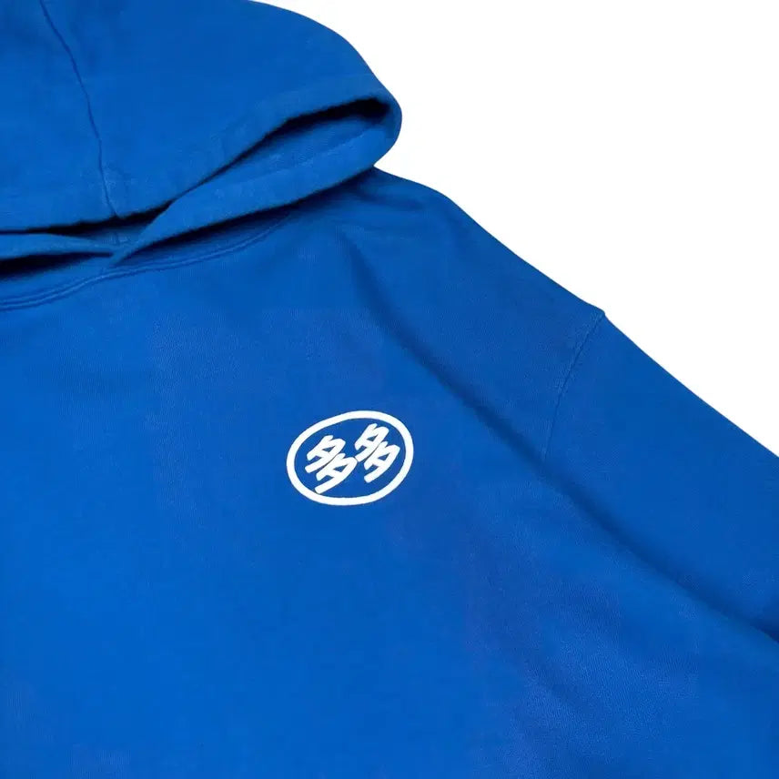 [BUNJANG] DADA Blue Hoodie / 다다 블루컬러 후드티
