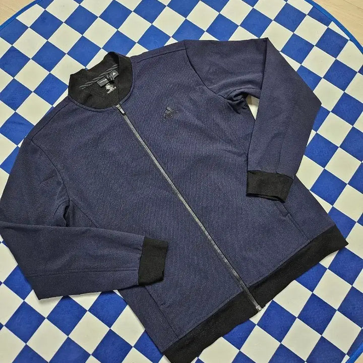 [BUNJANG] Adidas Porsche Design Blue Blouson Jacket / 아디다스 남성95 봄 가을 포르쉐디자인 블루종 자켓