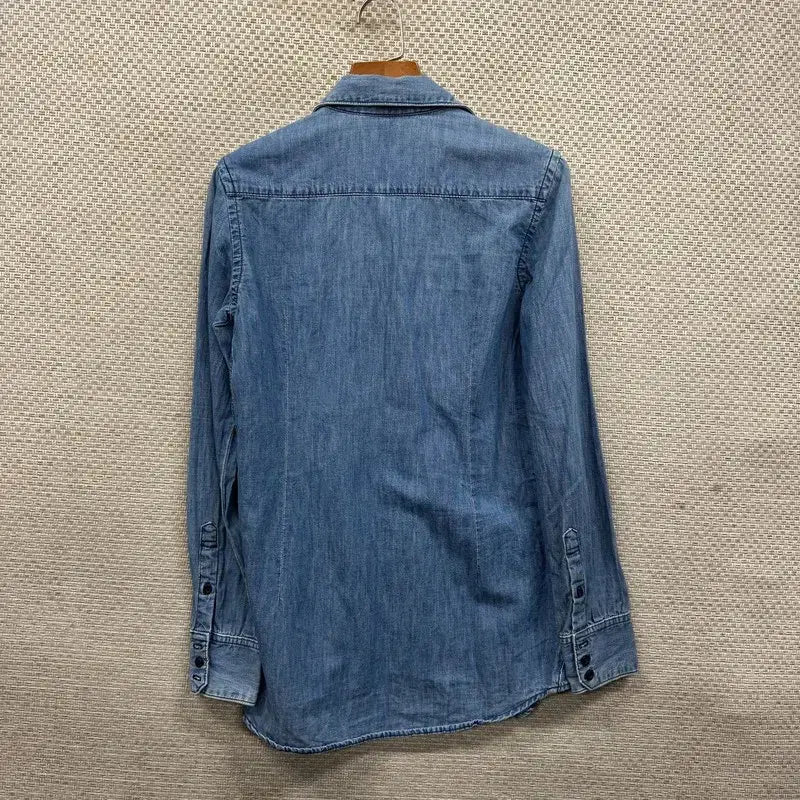 [BUNJANG] Beanpole Denim Shirt (Size 85) / 빈폴 데님 셔츠 85 D00077