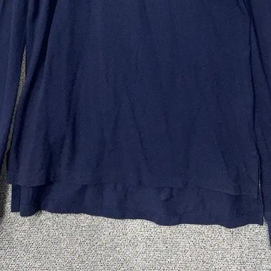 [BUNJANG] Polo Custom Fit Navy Long Sleeve Polo Shirt - M / 폴로 커스텀핏 로고 네이비 긴팔 카라티 M
