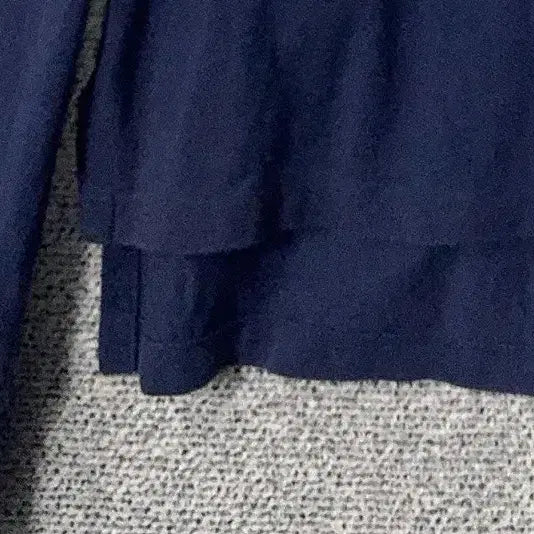 [BUNJANG] Polo Custom Fit Navy Long Sleeve Polo Shirt - M / 폴로 커스텀핏 로고 네이비 긴팔 카라티 M