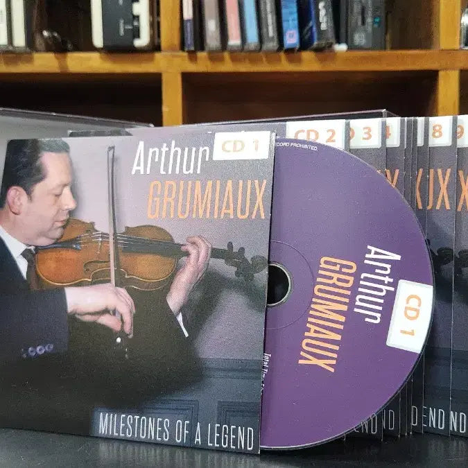 [BUNJANG] Arthur Grumiaux "Milestones of a Legend" CD 10-Disc Set / 그뤼미오 Arthur Grumiaux CD 10장 세트 (수입)