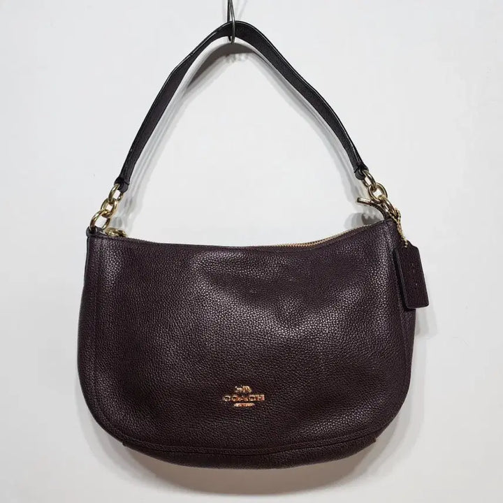 [BUNJANG] Coach Erin Hobo Shoulder Bag Burgundy / 코치 COACH 에린 숄더백 호보백 가방 버건디