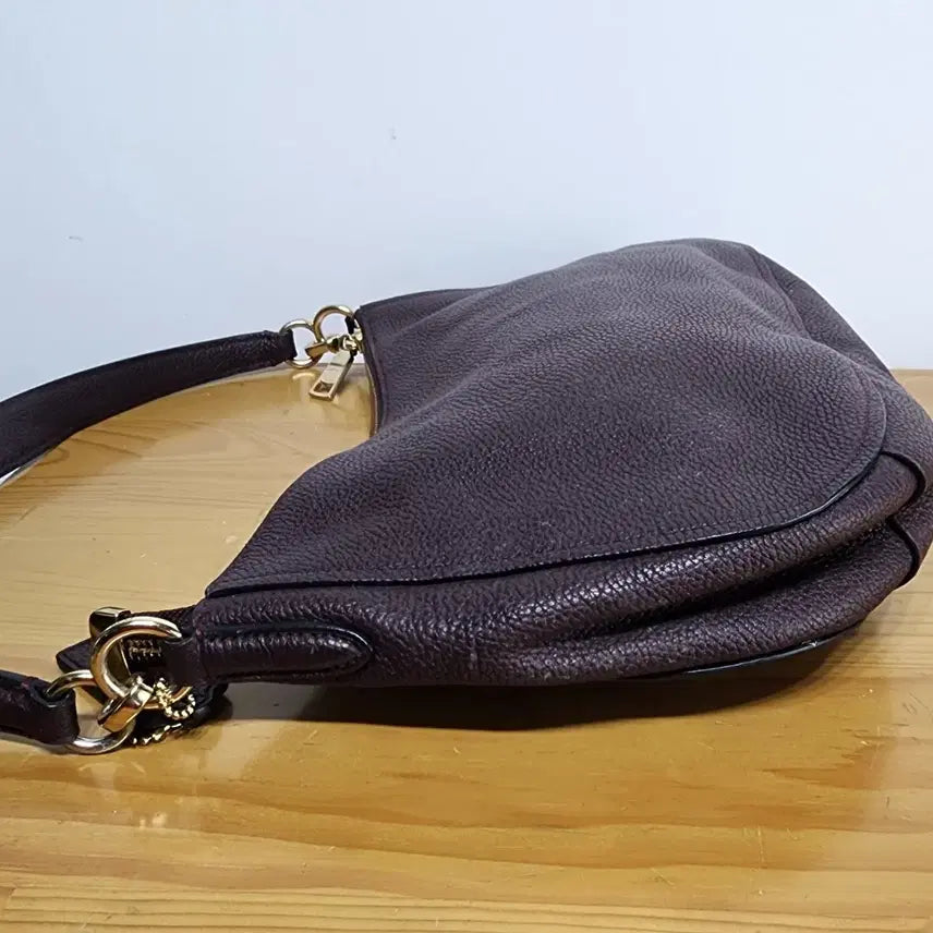 [BUNJANG] Coach Erin Hobo Shoulder Bag Burgundy / 코치 COACH 에린 숄더백 호보백 가방 버건디