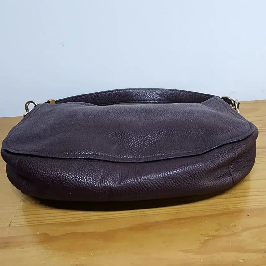 [BUNJANG] Coach Erin Hobo Shoulder Bag Burgundy / 코치 COACH 에린 숄더백 호보백 가방 버건디