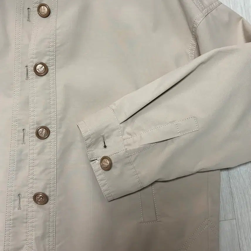 [BUNJANG] Melborne Beige Jacket (Free Size) / 멜본 베이지색 프리사이즈 (90-100)자켓