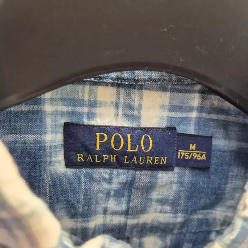 [BUNJANG] Polo Ralph Lauren Tie-Dye Shirt / 폴로 랄프로렌 타이 다이 셔츠 블루 M