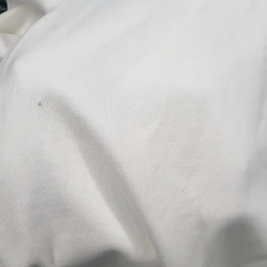 [BUNJANG] Tommy Hilfiger White Half-Neck Sweatshirt / 타미힐피거 화이트 하프넥 맨투맨xxl