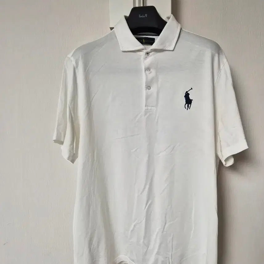 [SOLD OUT] 폴로 스포츠 pk 화이트 반팔 카라티 xl