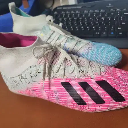 [BUNJANG] Adidas X Unbalanced Soccer Cleats (Pink/Blue) 280mm / 아디다스 X 언발란스 (핑크/블루)축구화 280mm 정리맨
