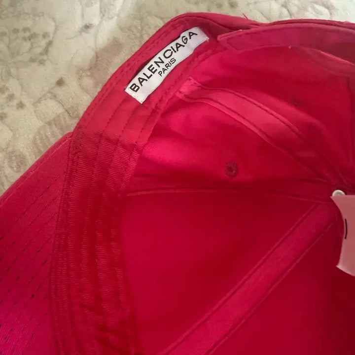 [BUNJANG] Balenciaga Cap Pink Hat / 발렌시아가 볼캡 모자 핑크