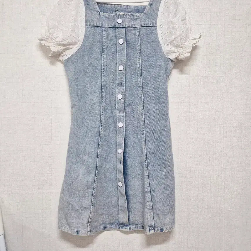 [SOLD OUT] 청 데님 원피스