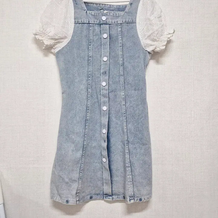 [SOLD OUT] 청 데님 원피스