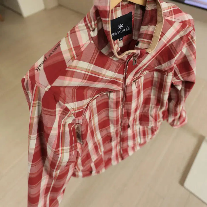 [SOLD OUT] 스노우피크 체크 집업 자켓 핏이 예쁜 옷/ 공용