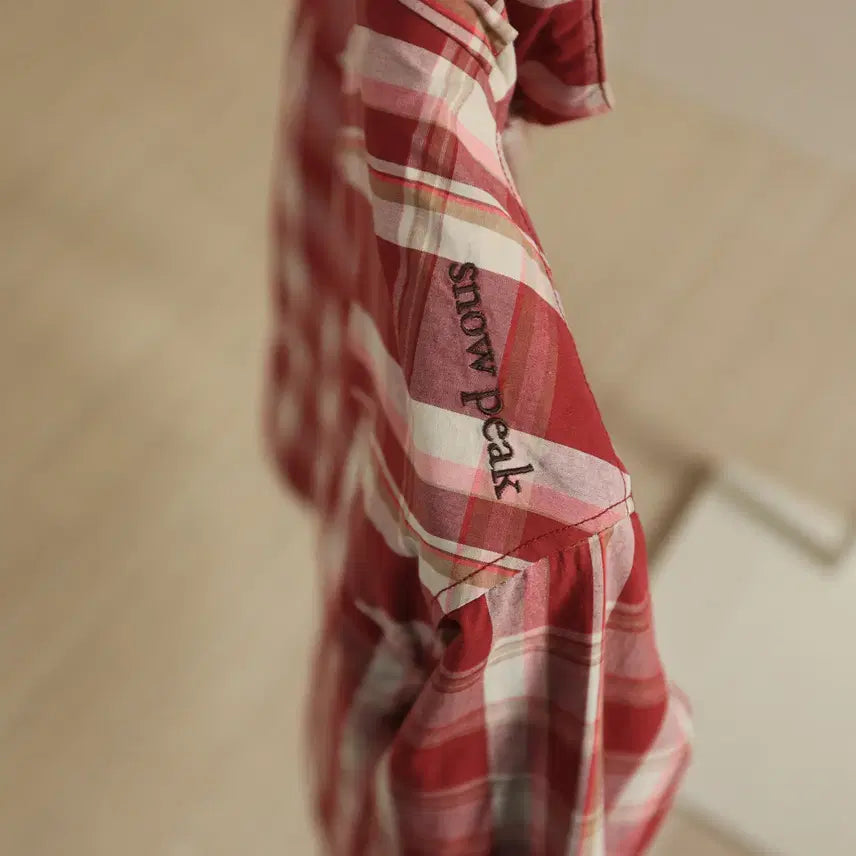 [SOLD OUT] 스노우피크 체크 집업 자켓 핏이 예쁜 옷/ 공용