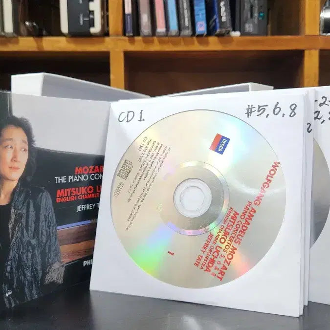 [SOLD OUT] 우치다 미츠코 피아노 협주곡 8CD (수입) PHILIPS