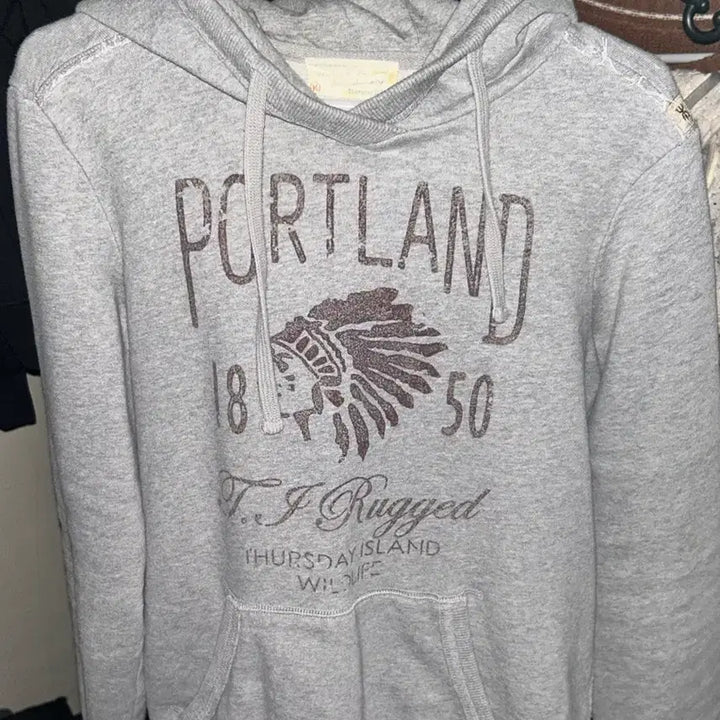[BUNJANG] Thursday Island Hollister Slim Fit Hoodie / 써스데이아일랜드 홀리스터 아베크롬비깔 빈티지 모리걸 y2k 슬림핏후드티