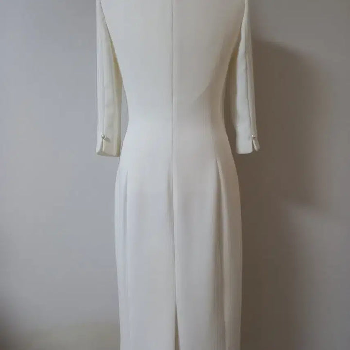 [BUNJANG] Minimal White Dress / 미니멈 원피스