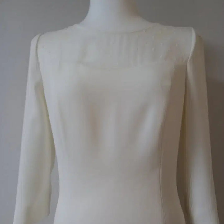 [BUNJANG] Minimal White Dress / 미니멈 원피스