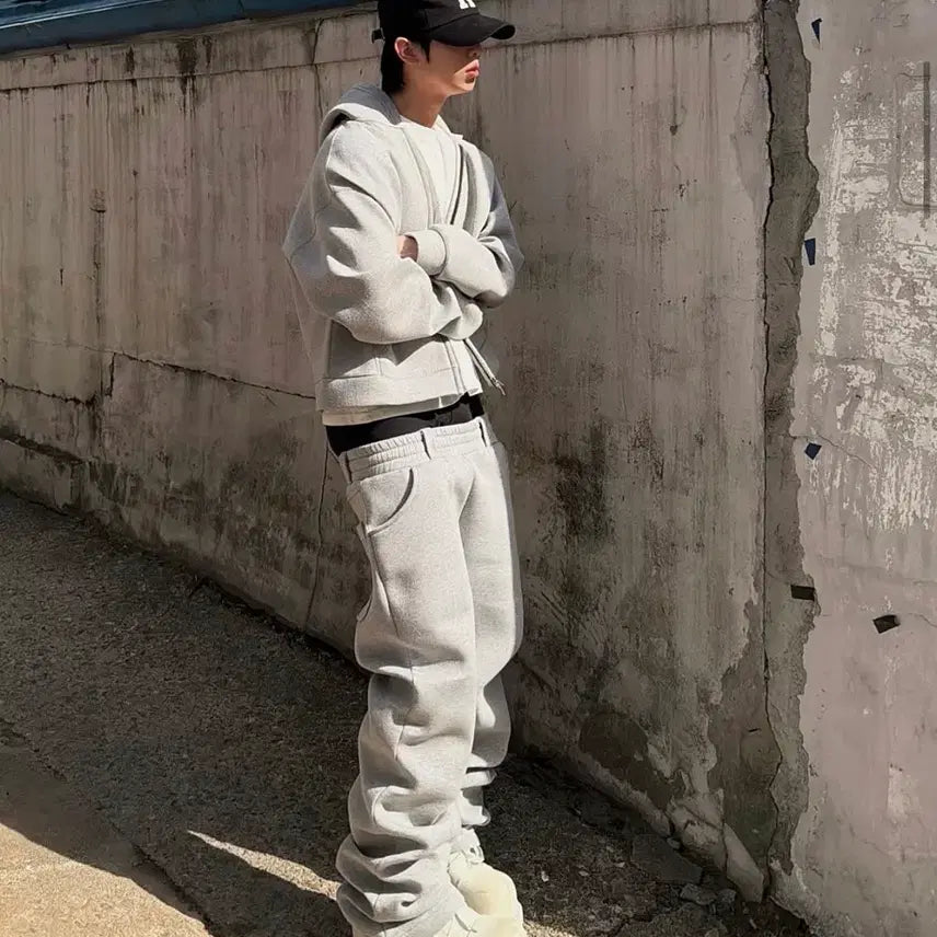 [BUNJANG] MJD Coin Seoul Crop Hoodie Zip-up / MJD 코인서울 크롭 후드 집업