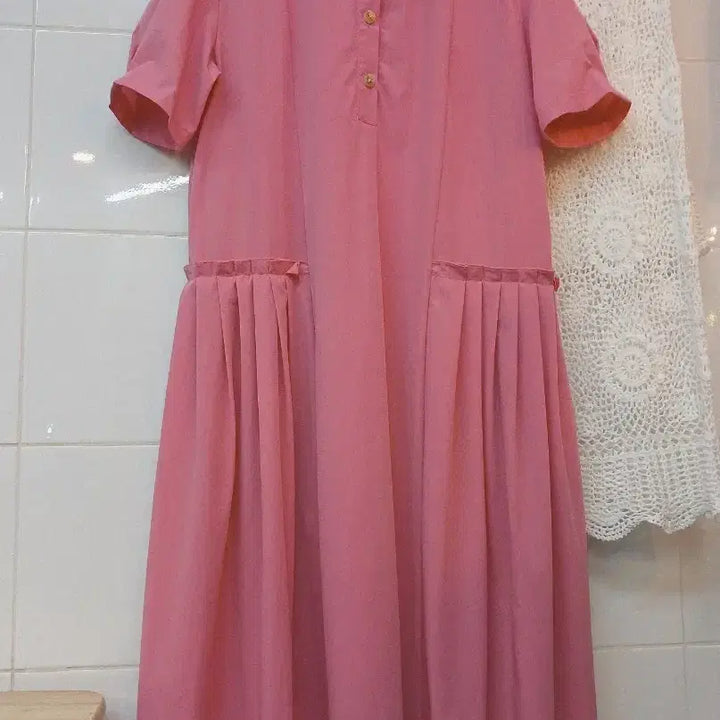 [SOLD OUT] 르피타 스판 반팔 롱 원피스 M~L