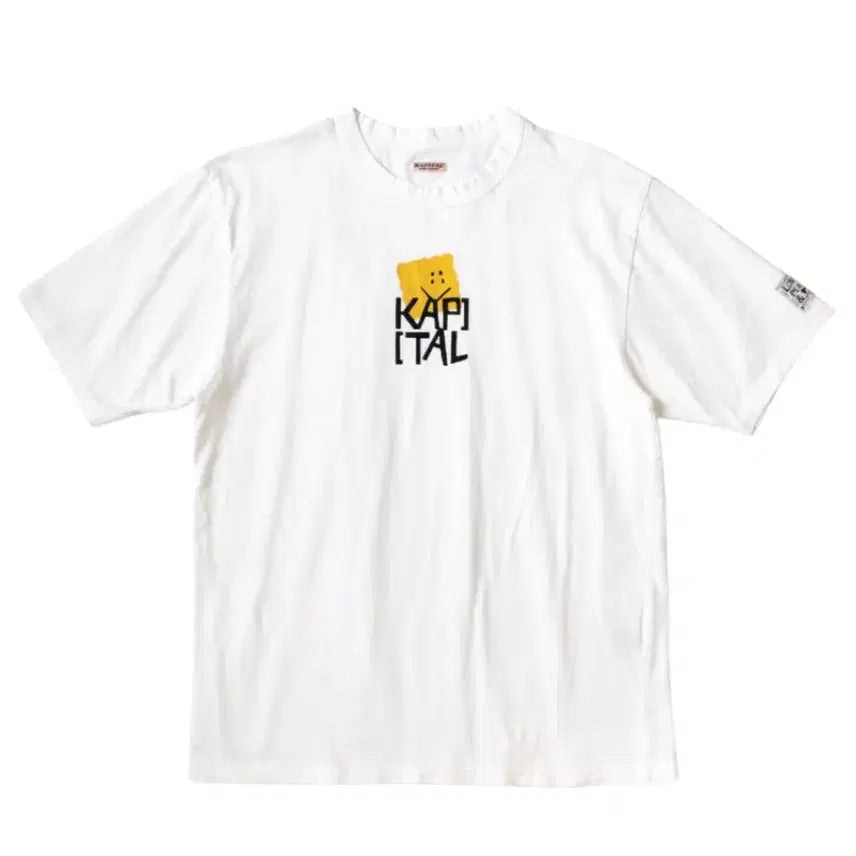 [BUNJANG] Kapital Rookie Crew T-Shirt Package Cap - Yellow / 미개봉 새상품 [L] 캐피탈 20 텐지쿠 루키 크루 티셔츠 패키쉬 캡 P